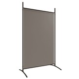 vidaXL Kamerscherm met 5 panelen 433x180 cm stof antracietkleurig