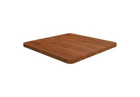 Donkerbruin Eiken Tafelblad 50x50cm - 61% Korting