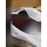 vidaXL Tafelblad vierkant 50x50x2,5cm behandeld eiken donkerbruin