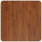 vidaXL Tafelblad vierkant 50x50x2,5cm behandeld eiken donkerbruin