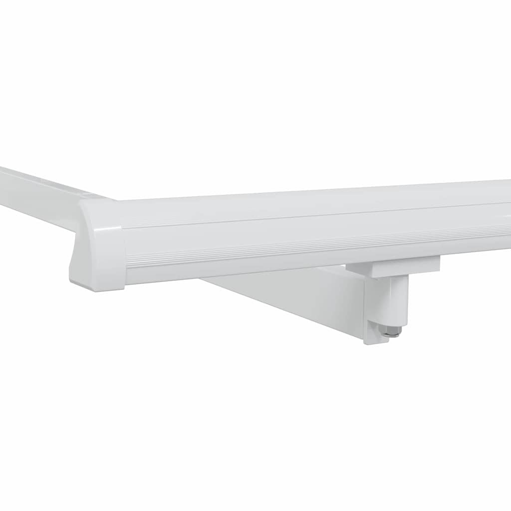 vidaXL Zijde Frame Wit 3,5 x 2 m Metaal