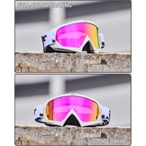 Motorcrossbril, MTB-bril, dirtbike, ATV, crossbril, skibril, veiligheidsbril, tactische motorbril voor heren, dames, jongeren