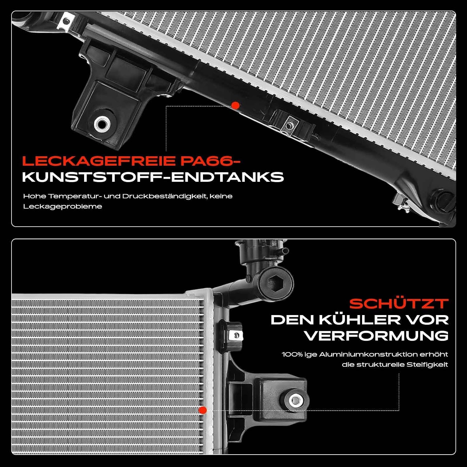 Motorkoeler Waterkoeler Radiator 55116842 voor Jeep Grand Cherokee XH XK WK III WH met 34% Korting