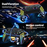 Draadloze Switch Controller: RGB, Hall Effect Triggers & Turbo (31% Korting)