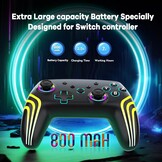 Draadloze Switch Controller: RGB, Hall Effect Triggers & Turbo (31% Korting)