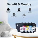 4-Pack Hoog Rendement Inktcartridges LC427 voor Brother (34% korting)