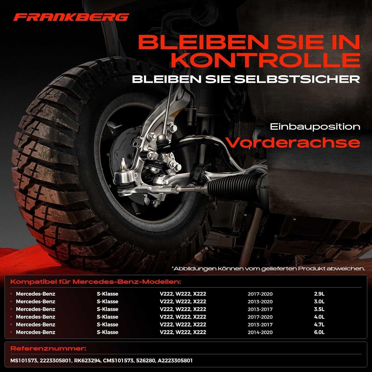 Draagarm Links Mercedes-Benz S-Klasse 2013-2025 - 34% Korting