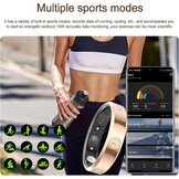 Smart Ring Gezondheidsmonitor Rose Goud - 33% Korting