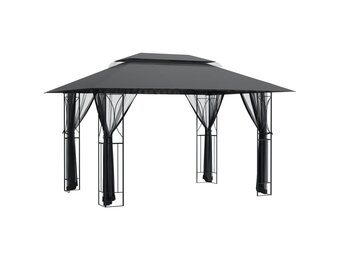 VidaXL Prieel 400x300 cm Antraciet (35% Korting)