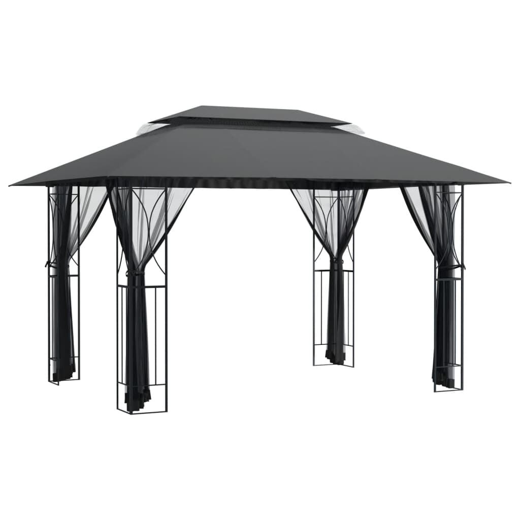 VidaXL Prieel 400x300 cm Antraciet (35% Korting)