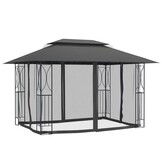 VidaXL Prieel 400x300 cm Antraciet (35% Korting)