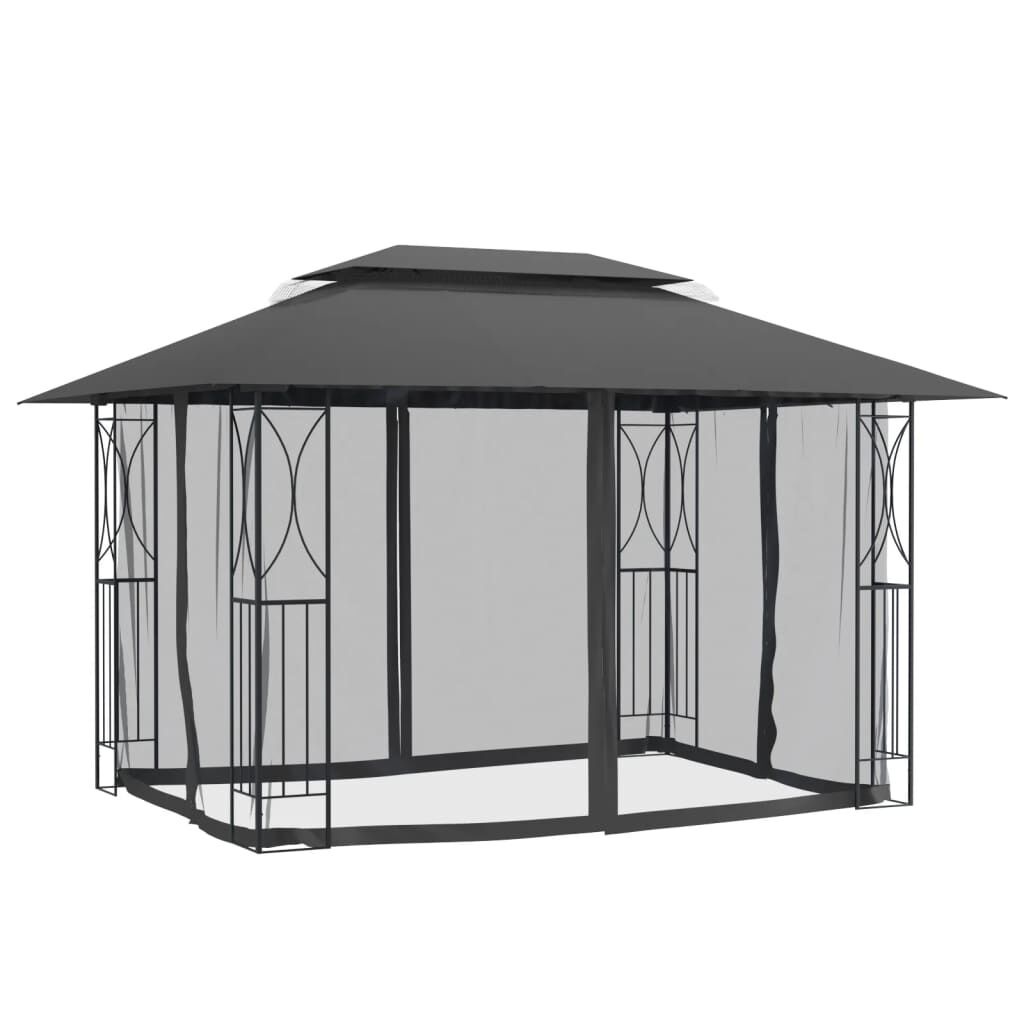 VidaXL Prieel 400x300 cm Antraciet (35% Korting)