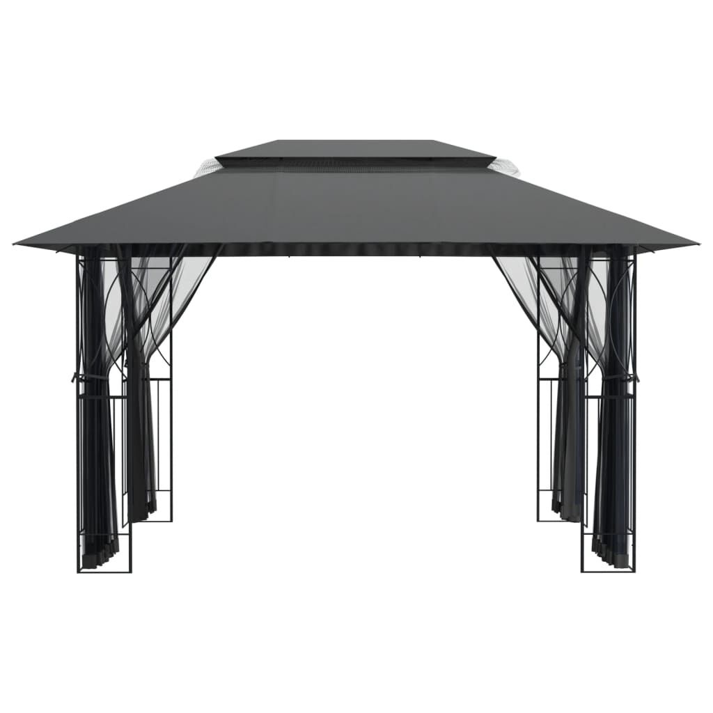 VidaXL Prieel 400x300 cm Antraciet (35% Korting)