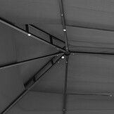 VidaXL Prieel 400x300 cm Antraciet (35% Korting)