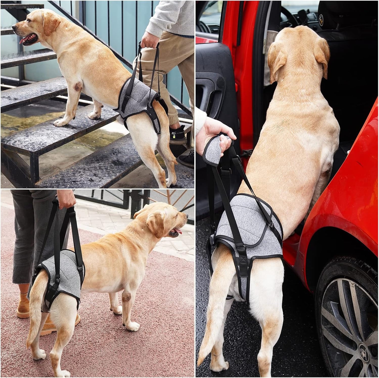 Honden hefharnas Grijs Maat XL - 32% Korting