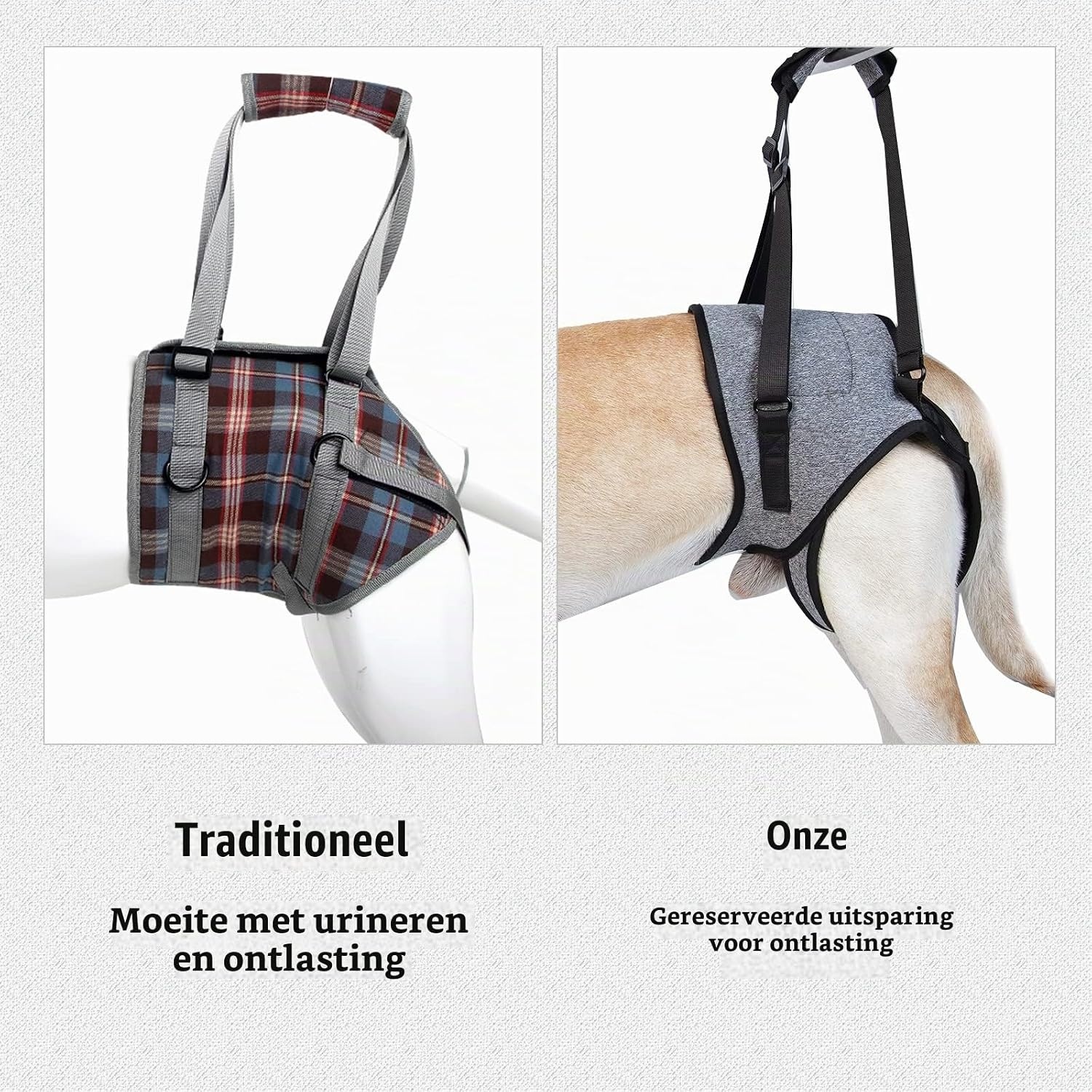 Honden hefharnas Grijs Maat XL - 32% Korting