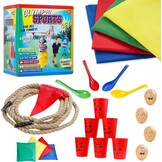 Outdoor Spelletjes Set 6-in-1 Multicolor | Tuinspellen Familie