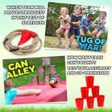 Outdoor Spelletjes Set 6-in-1 Multicolor | Tuinspellen Familie