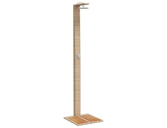 Buitendouche Poly Rattan & Acaciahout Beige - 34% Korting