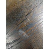 Ovaal Eikenhouten Tafelblad 120x60cm Donkerbruin - 54% Korting