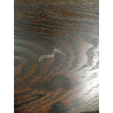 Ovaal Eikenhouten Tafelblad 120x60cm Donkerbruin - 54% Korting