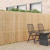 VidaXL Bamboehek Naturel 400x180 cm - 35% Korting!