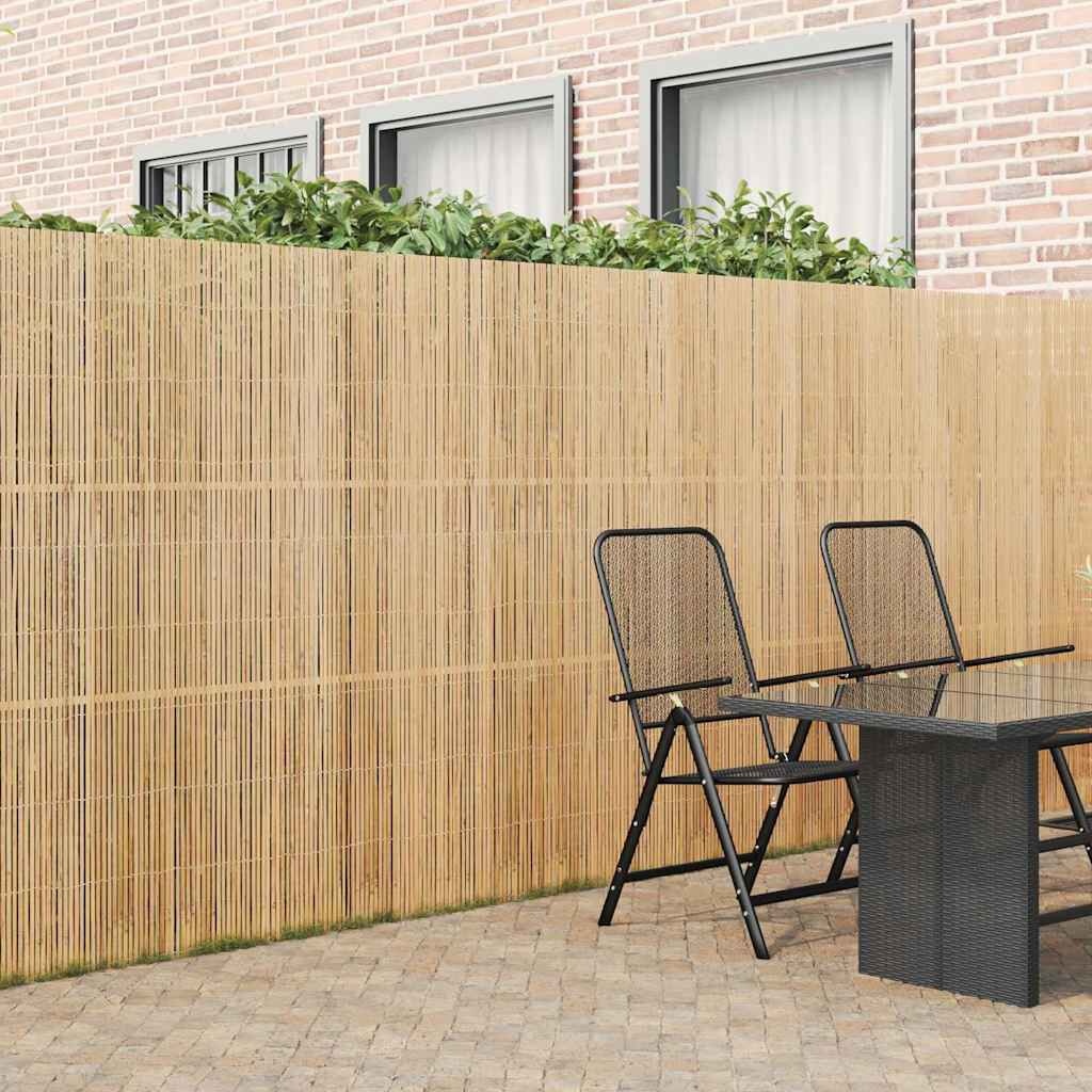 VidaXL Bamboehek Naturel 400x180 cm - 35% Korting!