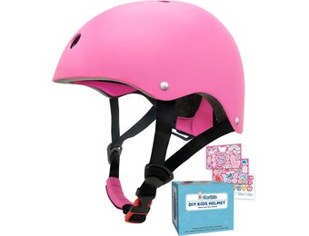 Kinderhelm S Roze - 32% Korting | Fiets, Skateboard, Scooter