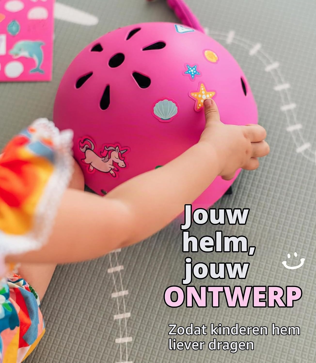 Kinderhelm S Roze - 32% Korting | Fiets, Skateboard, Scooter