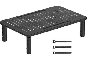 Monitor Standaard Metaal (3 Hoogtes) - 45% Korting