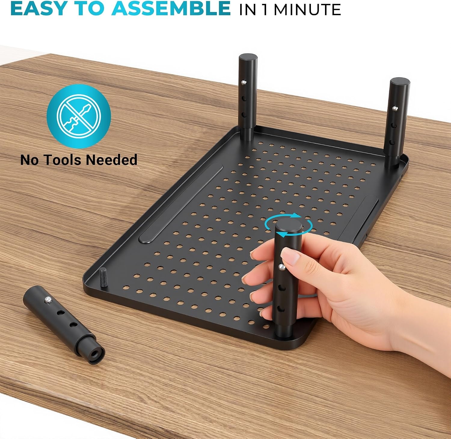 Monitor Standaard Metaal (3 Hoogtes) - 45% Korting