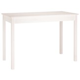 Eettafel massief grenenhout wit - 59% korting