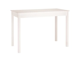 Eettafel massief grenenhout wit - 59% korting