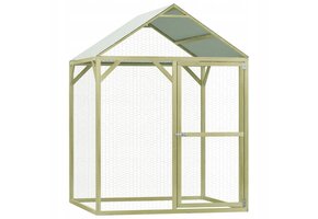 Kippenhok 1,5x1,5x2m Grenenhout met 35% Korting