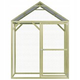 Kippenhok 1,5x1,5x2m Grenenhout met 35% Korting