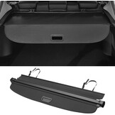 Motoforti Car Retractable Cargo Cover Voor Infiniti QX50 2019-2024 Achterbak Pakplank Bagage Beveiligingsscherm Shade, Canvas, Glanzend Zwart