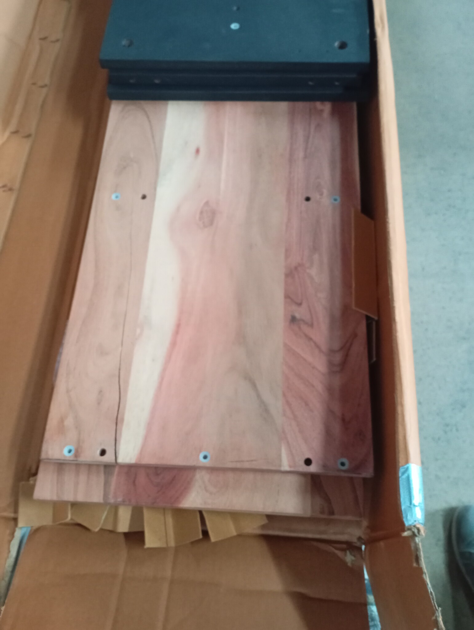 vidaXL Tv-meubel 80x33x46 cm massief acaciahout en bewerkt hout