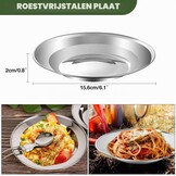 Campingkookgerei, set outdoor servies, opvouwbare kookpannenset, steelpan, pan, theepot voor outdoor, picknick, camping, wandelen