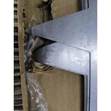 vidaXL Gazonrand 20 st 100 x 25 cm Staal Roestig