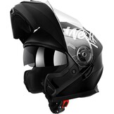 Westt Torque X Systeemhelm - Motorhelm met Zonneklep - ECE 22.06 - Matzwart