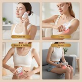 3-in-1 cupping massageapparaat massageapparaat met lymfedrainage apparaat cellulitis massageapparaat massage pistool en EMS buikspiertrainer voor lichaamsversteviging en modellering draagbaar