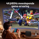 HDMI naar USB C-adapter voor AR-bril - 4K @60Hz HDMI-bron naar USB-C Display Converter, aluminium behuizing, voor PS5/4, Xbox, Switch, laptop, Fire TV Cube naar XREAL, Rokid, RayNeo, Viture, draagbare