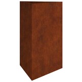 vidaXL Plantenbak 50x43x75 cm cortenstaal