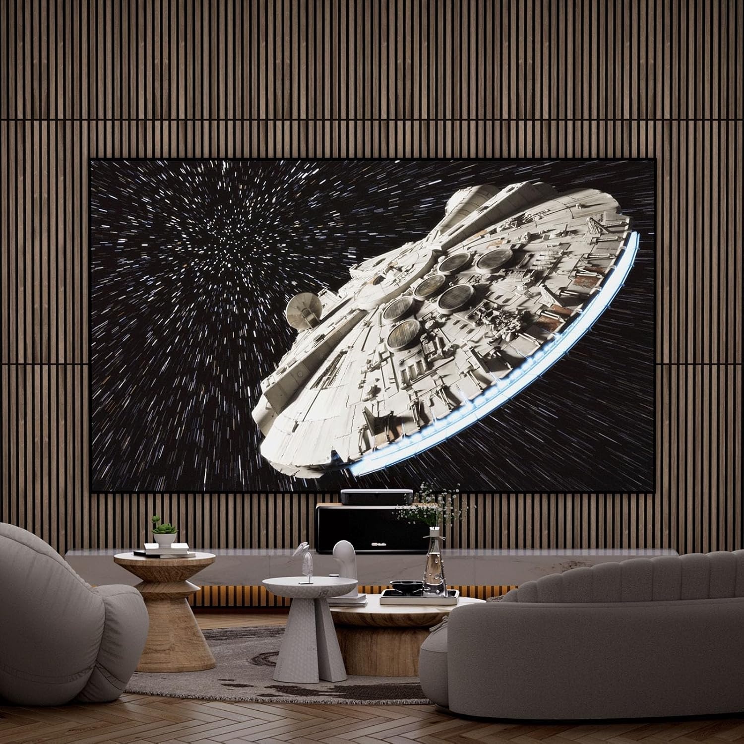 TONOR Zelfklevende Akoestische Wandpanelen 120x60x1,9 cm Walnoot - 2 stuks