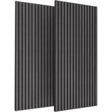 TONOR Zelfklevende Akoestische Wandpanelen 120x60x1,9 cm Walnoot - 2 stuks