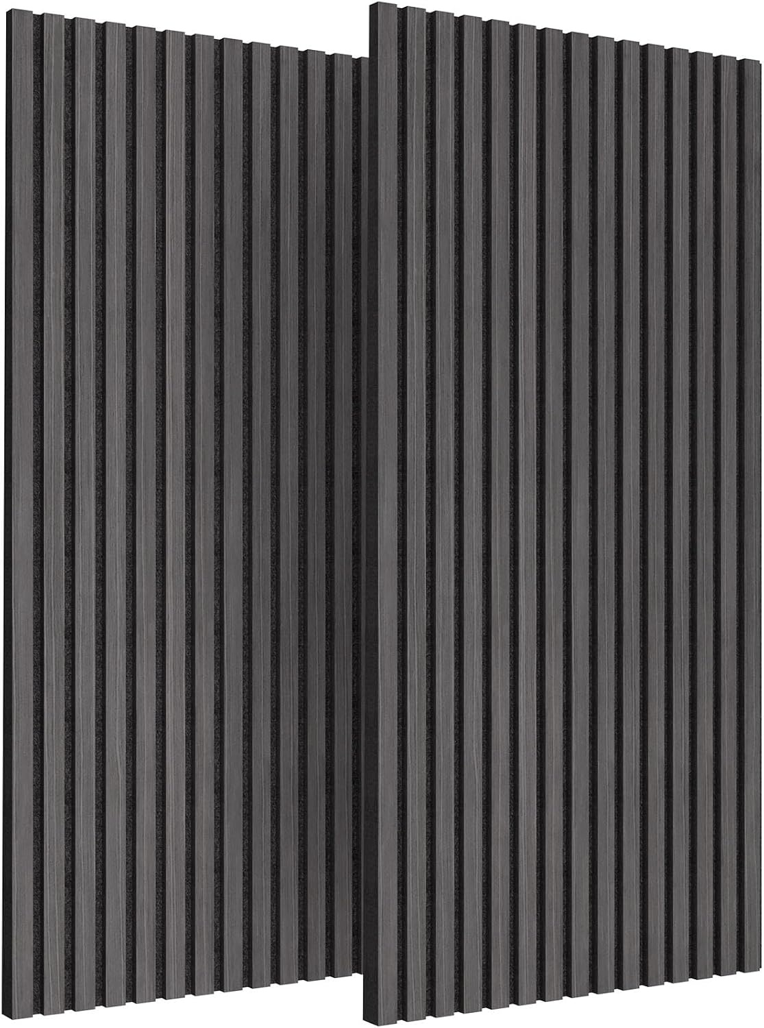 TONOR Zelfklevende Akoestische Wandpanelen 120x60x1,9 cm Walnoot - 2 stuks