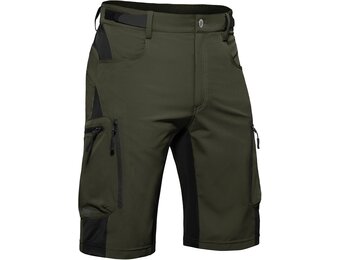 Hiauspor Heren Mountainbike Broek - MTB Fietsbroek - Sneldrogend - Groen - Maat S