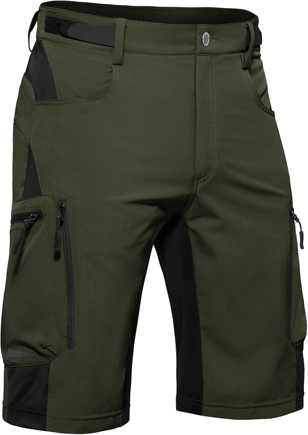 Hiauspor Heren Mountainbike Broek - MTB Fietsbroek - Sneldrogend - Groen - Maat S