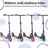 BELEEV V10 Step Zwart - 230 mm wielen - Opvouwbaar - Met LED-verlichting