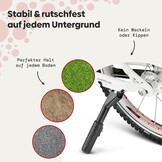 woom Kickstand Leggie zijstandaard voor kinderfiets zwart aluminium